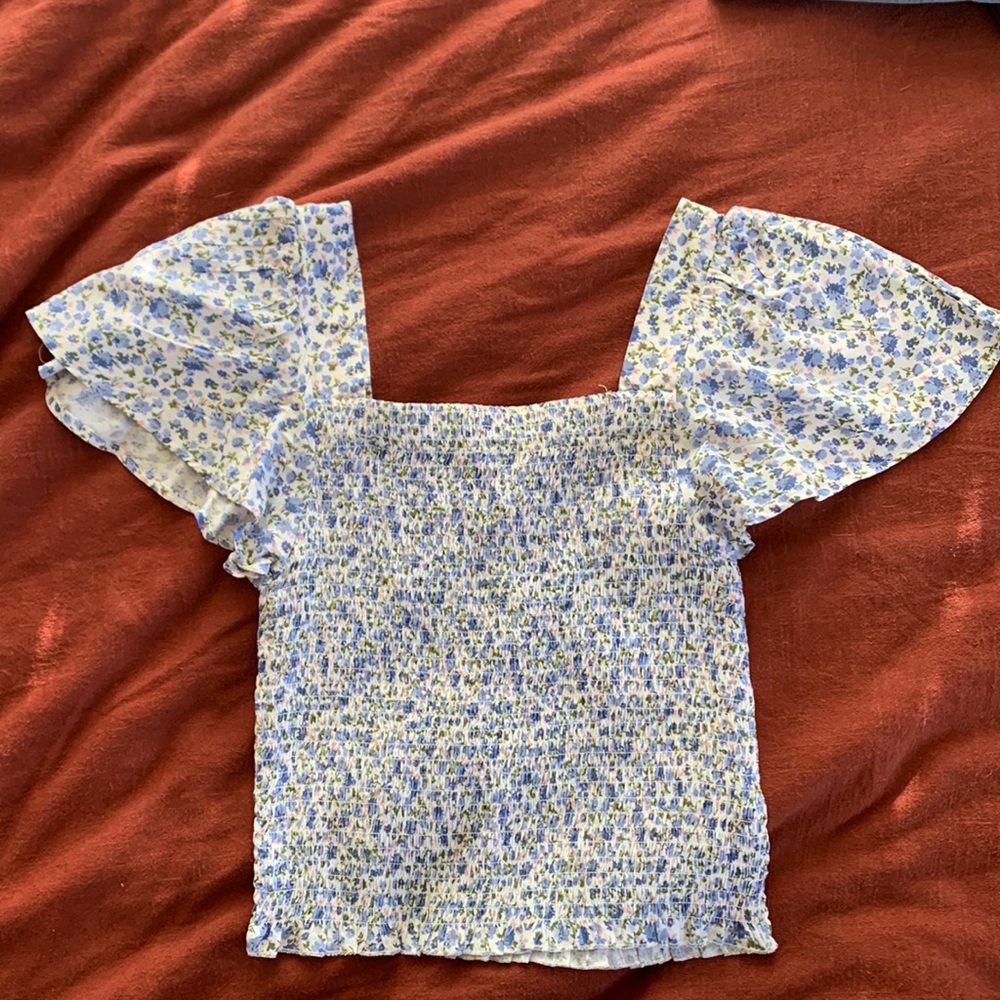 NWOT Ruched Top